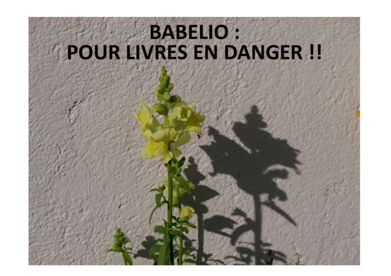 240515 babelio pour livres en danger