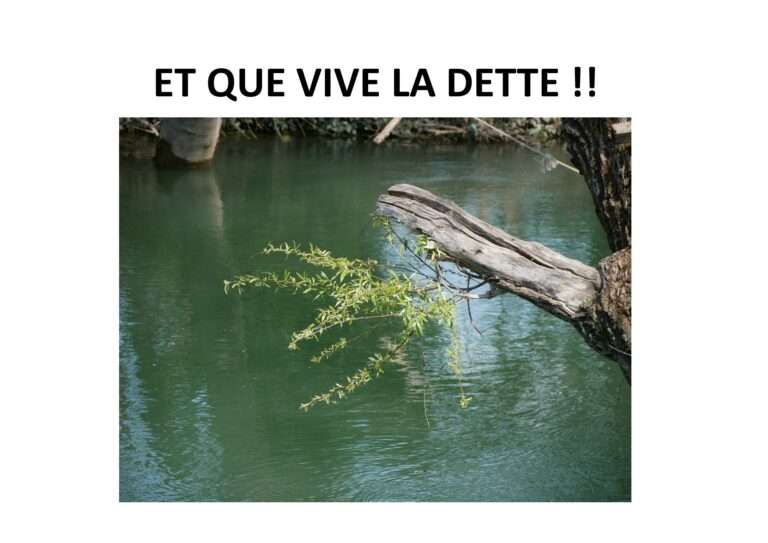 241226 et que vive la dette